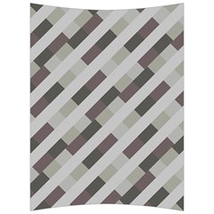 Pale Multicolored Stripes Pattern Back Support Cushion by dflcprintsclothing