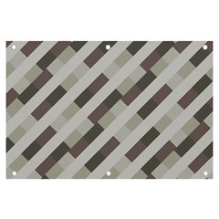 Pale Multicolored Stripes Pattern Banner And Sign 6  X 4  by dflcprintsclothing