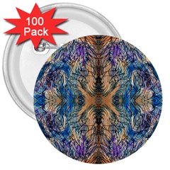 Blend Friday  3  Buttons (100 Pack)  by kaleidomarblingart