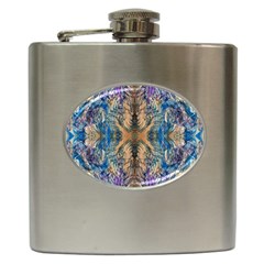 Blend Friday  Hip Flask (6 Oz) by kaleidomarblingart