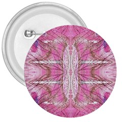 Pink Arabesque Iv 3  Buttons by kaleidomarblingart