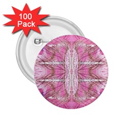 Pink Arabesque Iv 2 25  Buttons (100 Pack)  by kaleidomarblingart