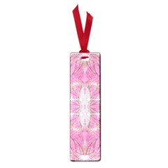 Pink Arabesque Iv Small Book Marks by kaleidomarblingart