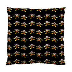 Dancing Clowns Black Standard Cushion Case (one Side) by TetiBright