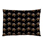 Dancing Clowns Black Pillow Case (Two Sides) Front