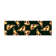 Pizza Slices Pattern Green Sticker (bumper) by TetiBright