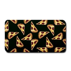 Pizza Slices Pattern Green Medium Bar Mat by TetiBright