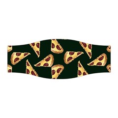 Pizza Slices Pattern Green Stretchable Headband by TetiBright