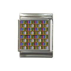 Books On A Shelf Italian Charm (13mm)