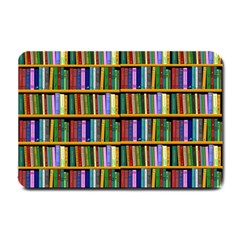 Books On A Shelf Small Doormat