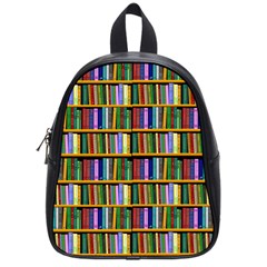 Books On A Shelf School Bag (Small)