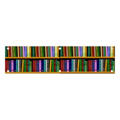 Books On A Shelf Banner and Sign 4  x 1 