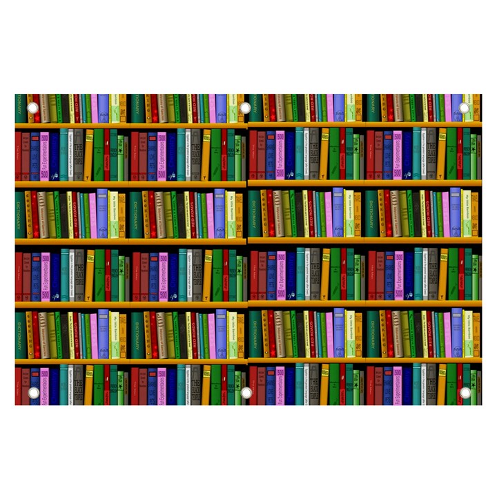 Books On A Shelf Banner and Sign 6  x 4 