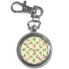 Colorful Easter Eggs Pattern Green Key Chain Watches by TetiBright