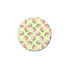 Colorful Easter Eggs Pattern Green Golf Ball Marker (4 Pack) by TetiBright