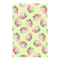 Colorful Easter Eggs Pattern Green Shower Curtain 48  X 72  (small)  by TetiBright