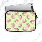 Colorful Easter Eggs Pattern Green Apple iPad Mini Zipper Cases Front