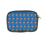 Speak Love Pattern On Blue Coin Purse Back