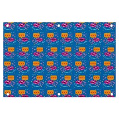 Speak Love Pattern On Blue Banner And Sign 6  X 4  by TetiBright