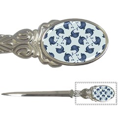 Blue Dolphins Pattern Letter Opener by TetiBright