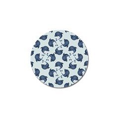 Blue Dolphins Pattern Golf Ball Marker (10 Pack) by TetiBright