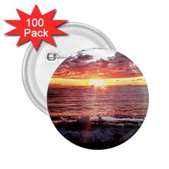 Tropical Sunset 2 25  Buttons (100 Pack)  by StarvingArtisan