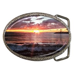 Tropical Sunset Belt Buckles by StarvingArtisan