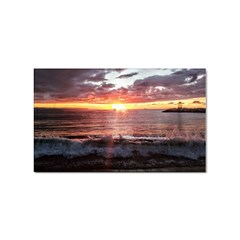 Tropical Sunset Sticker Rectangular (100 Pack) by StarvingArtisan