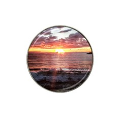 Tropical Sunset Hat Clip Ball Marker by StarvingArtisan