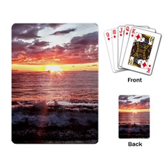 Tropical Sunset Playing Cards Single Design (rectangle) by StarvingArtisan