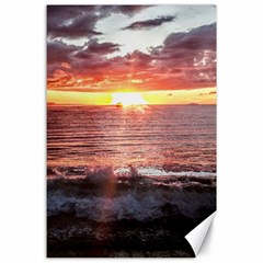 Tropical Sunset Canvas 24  X 36  by StarvingArtisan