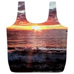 Tropical Sunset Full Print Recycle Bag (XL) Front