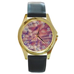 Couds Round Gold Metal Watch by StarvingArtisan