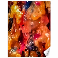 Multicolored Melted Wax Texture Canvas 36  X 48  by dflcprintsclothing