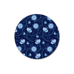 Flower Magnet 3  (round) by zappwaits