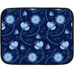 Flower One Side Fleece Blanket (mini) by zappwaits