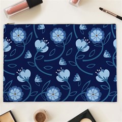 Flower Cosmetic Bag (xxl) by zappwaits