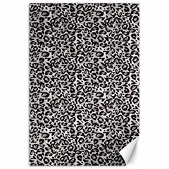 Black Cheetah Skin Canvas 20  X 30  by Sparkle