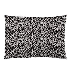 Black Cheetah Skin Pillow Case by Sparkle