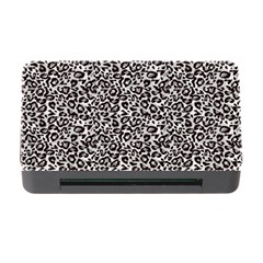 Black Cheetah Skin Memory Card Reader With Cf by Sparkle