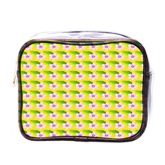 Floral Mini Toiletries Bag (one Side) by Sparkle