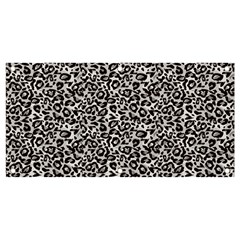 Black Cheetah Skin Banner And Sign 4  X 2  by Sparkle