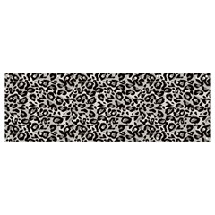 Black Cheetah Skin Banner And Sign 12  X 4  by Sparkle