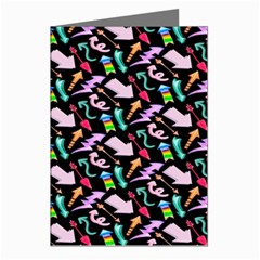 Retro Arrows Greeting Cards (pkg Of 8) by Sparkle