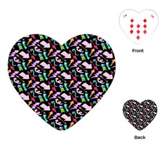 Retro Arrows Playing Cards Single Design (heart)