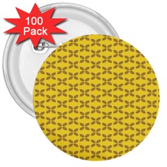 Pattern 3  Buttons (100 pack) 