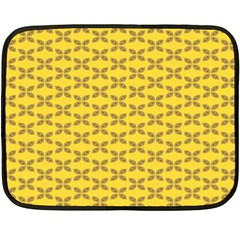 Pattern One Side Fleece Blanket (Mini)