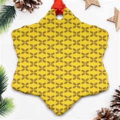 Pattern Snowflake Ornament (Two Sides)