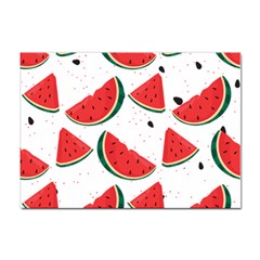 Watermelon Seamless Pattern Sticker A4 (100 Pack)