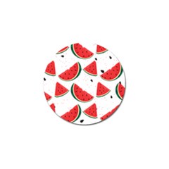 Watermelon Seamless Pattern Golf Ball Marker by Jancukart